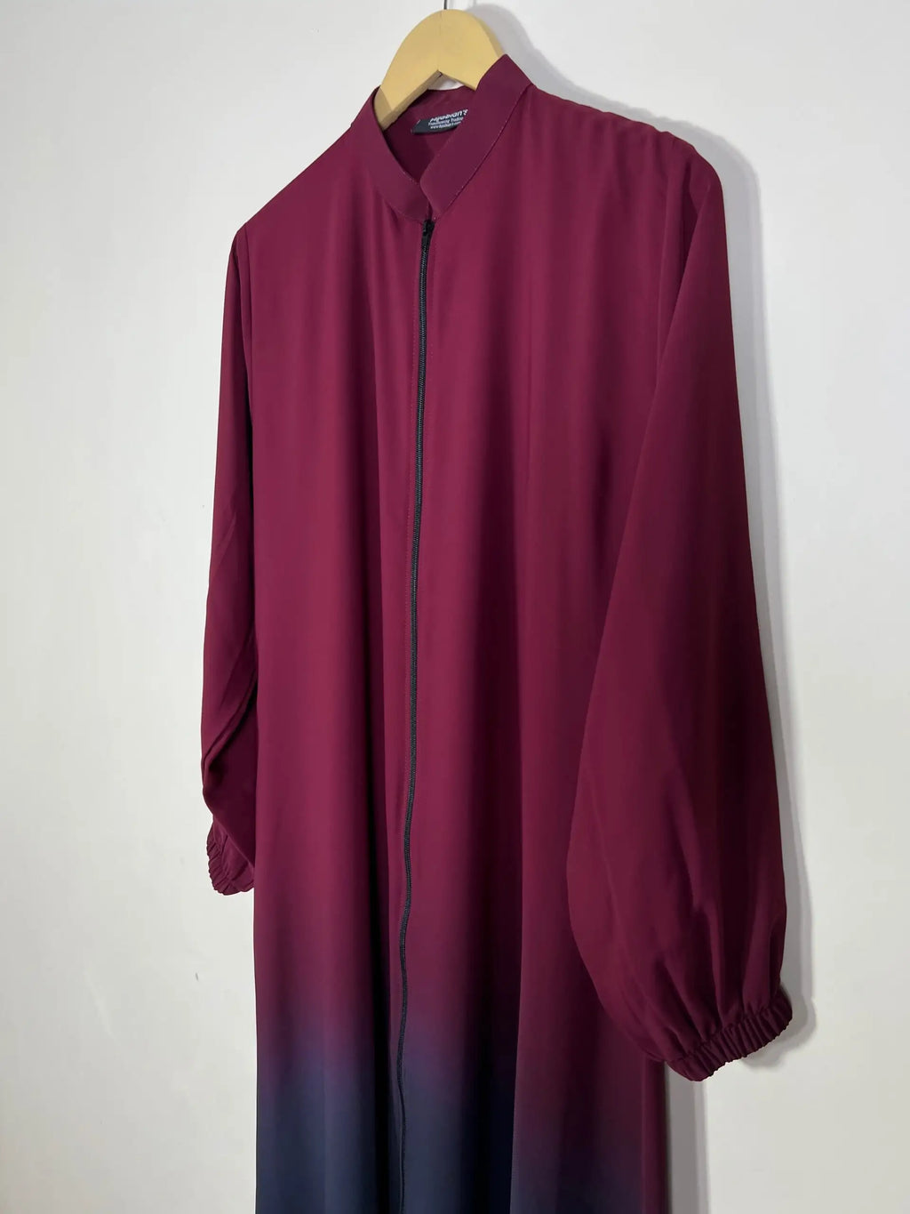 Maroon - Dual Essence Abaya HJ1186