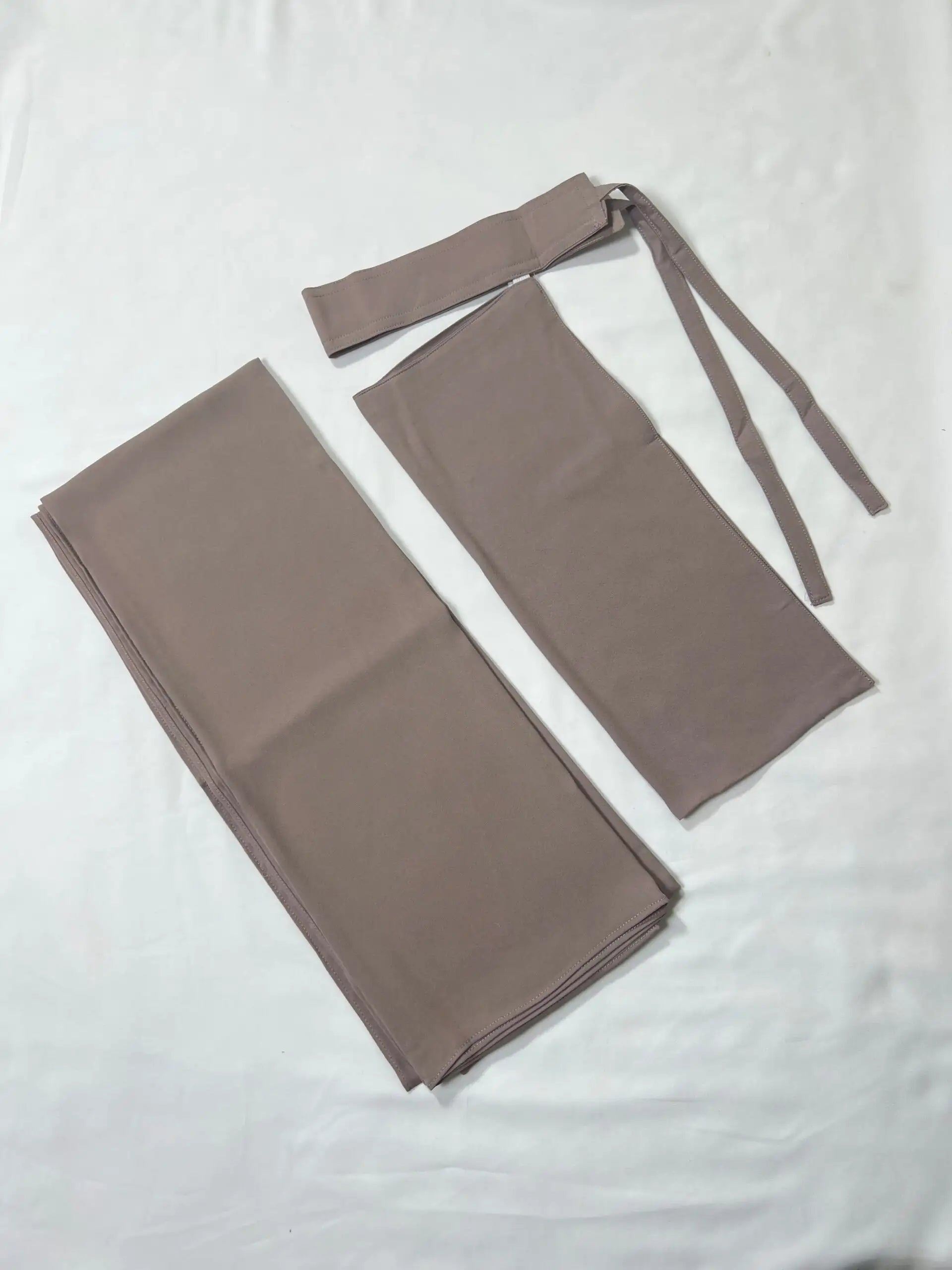 Taupe Grey - Saudi Niqab & Hijab Set HA092