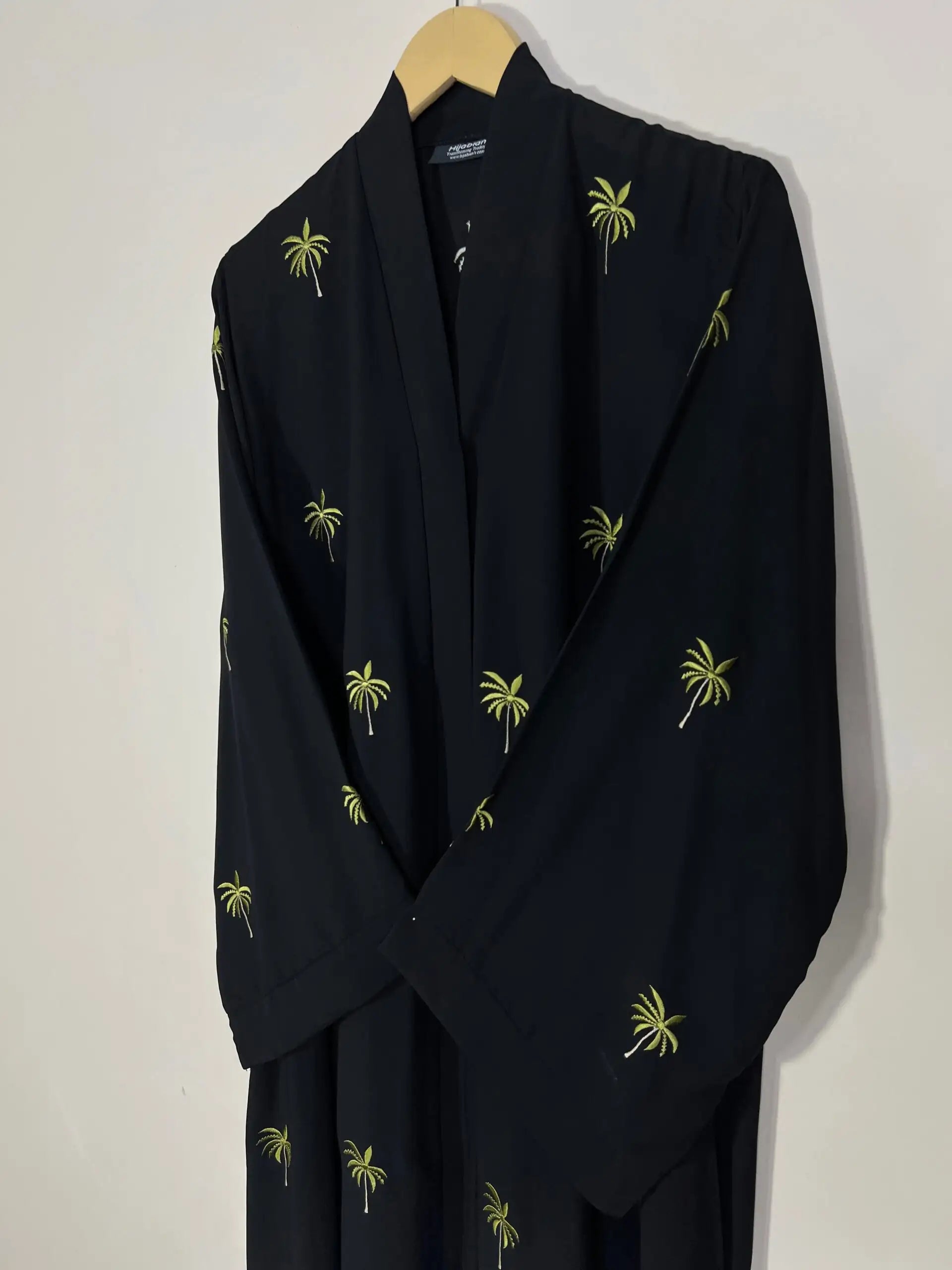 Black - Maha Abaya HJ1185 Secondary image
