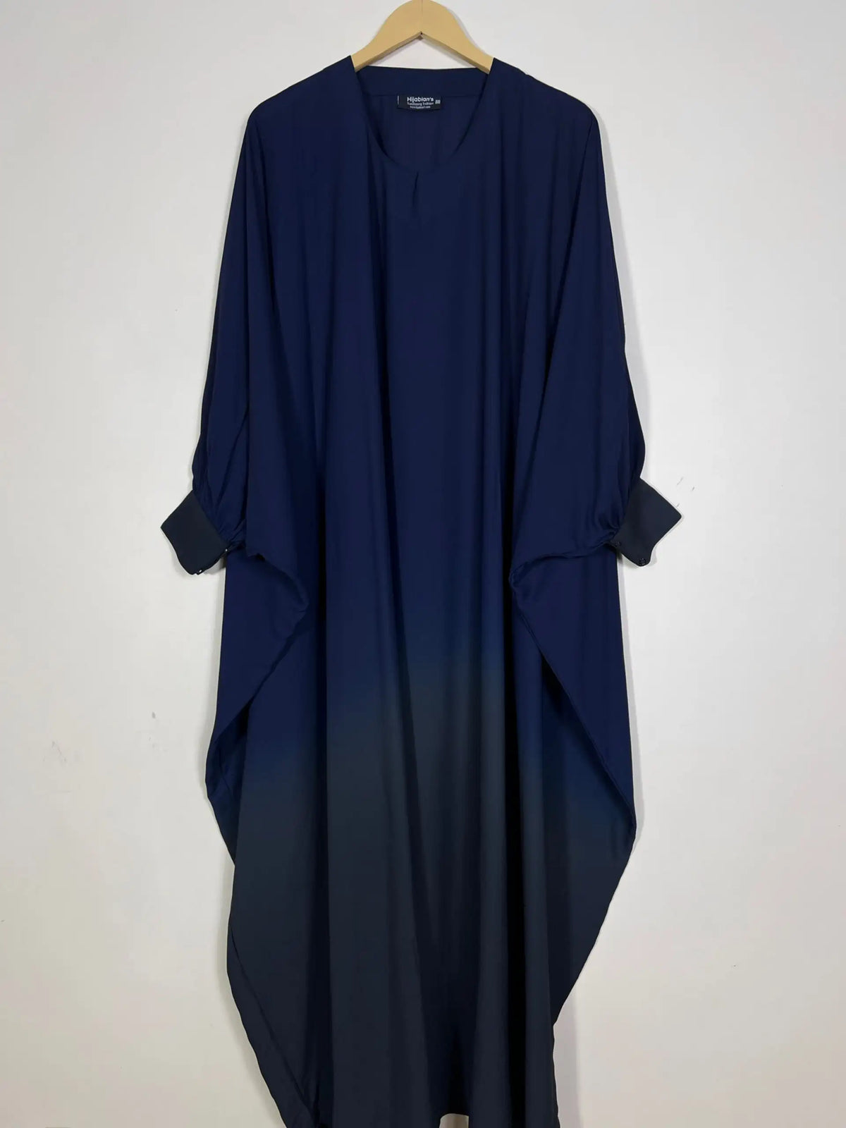 Midnight Blue - Dual Tone Butterfly Style Abaya HJ1262 Main image