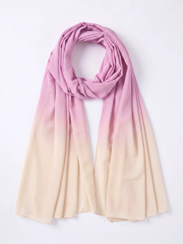 Blush Rose Ombre Front Open Abaya
