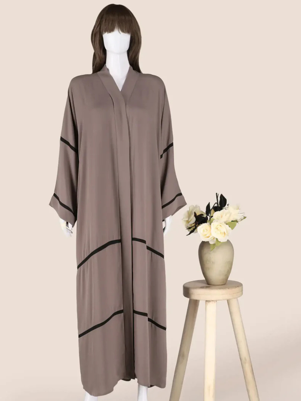 Dove Color Pipen Abaya HJ-030