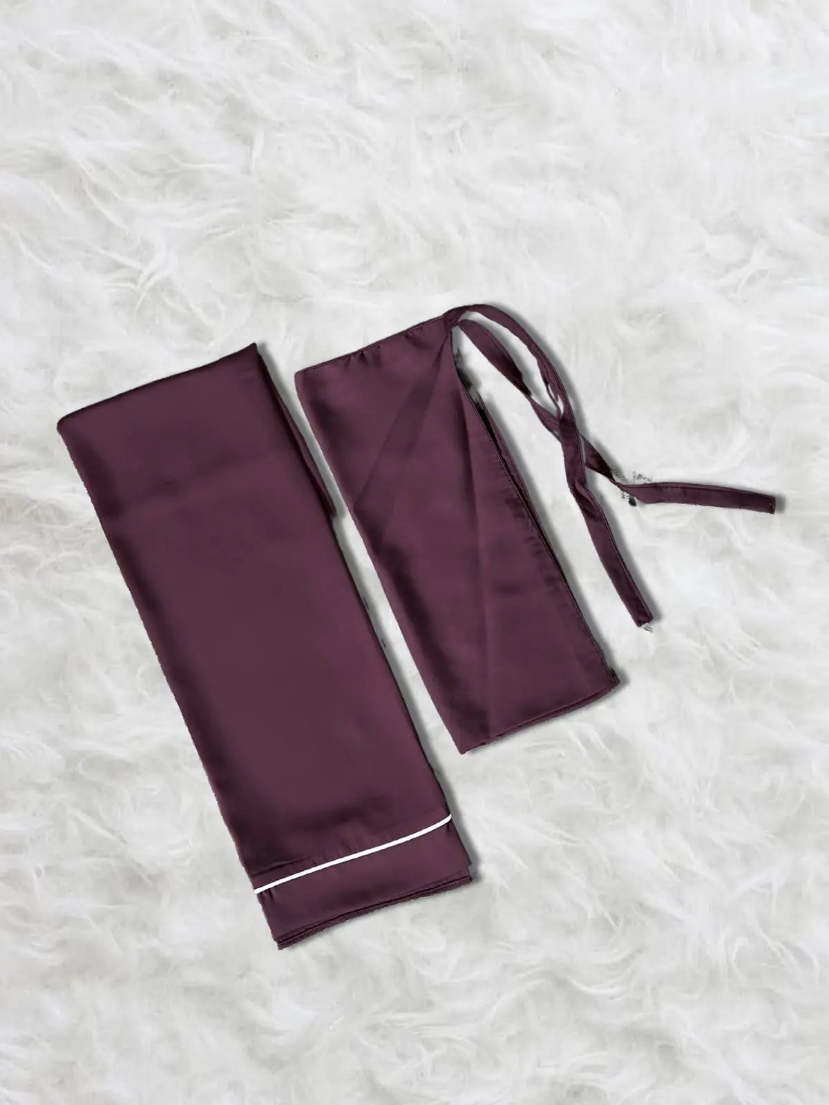Maroon - Dori Pipen Maxi Abaya HJ0789