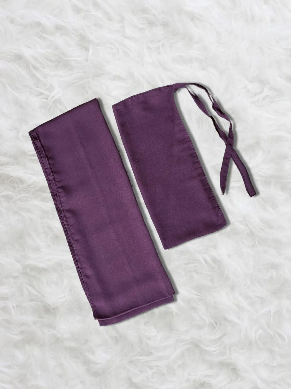 Purple - Zipper with Collar Abaya HJ0782