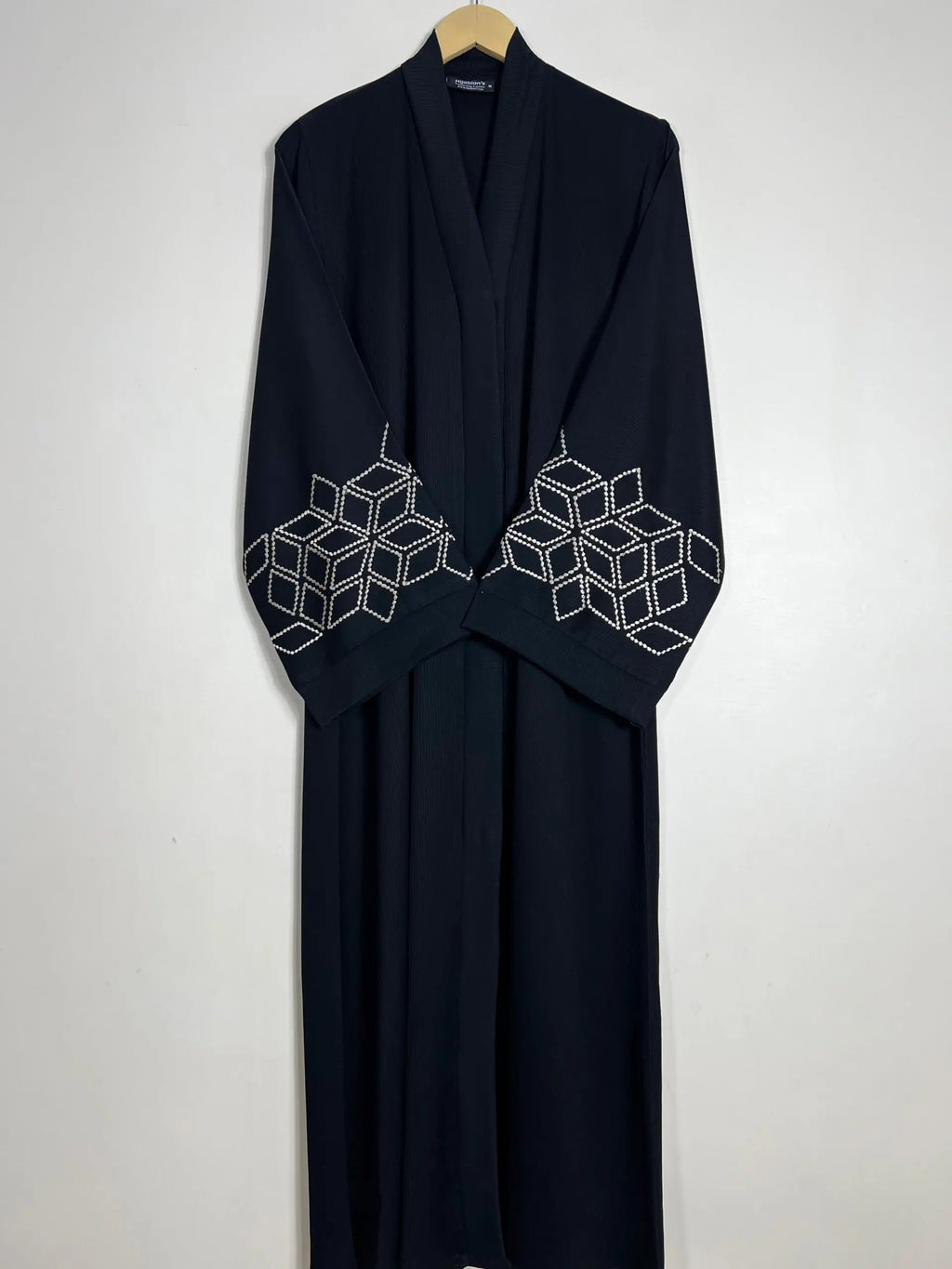 Black - Sapphire Luxe Abaya HJ1009
