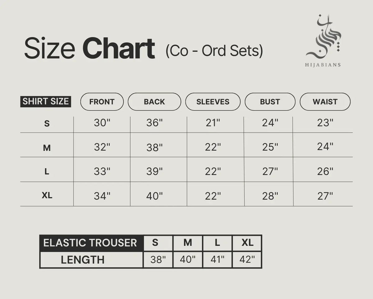 View size chart