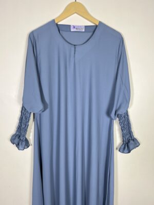 Baby Blue - Elegant Maxi Abaya HJ0280 - Image 2