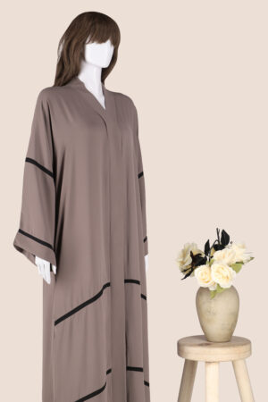 Dove Color Pipen Abaya HJ-030 - Image 2