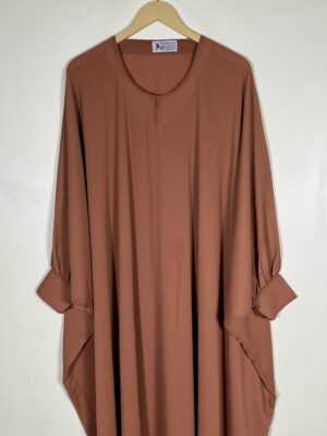 Rust Orange - Butterfly Style Abaya HJ0522 - Image 2