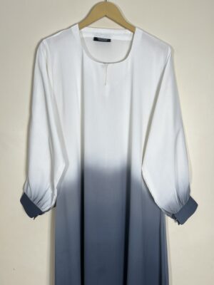 Slate - Dual Tone Abaya HJ0900 - Image 2