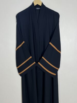 Mustard - Pipen Delight Black Abaya HJ0956 - Image 2