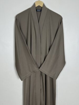 Peanut Brown - Serenity Pleat Abaya HJ0977 - Image 2