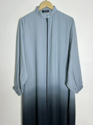 Light Blue - Dual Essence Abaya HJ1116 - Image 2