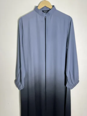 Carolina Blue - Dual Essence Abaya HJ1114 - Image 2